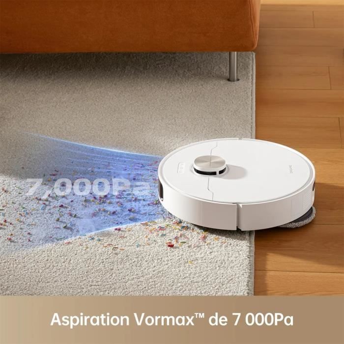 NEW Dreame L10s Pro Ultra Heat - Robot Aspirateur Laveur - Auto-Nettoyage Automatique des serpillieres - Aspiration de 7 000 Pa