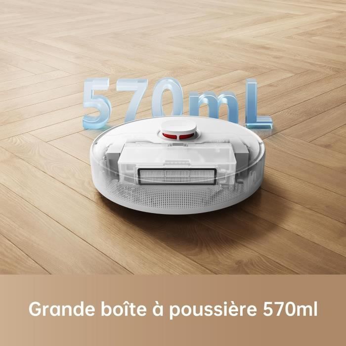 DREAME F9 Pro - Aspirateur Robot Laveur - 150 min - 2500 Pa aspiration  - bac 570 ml