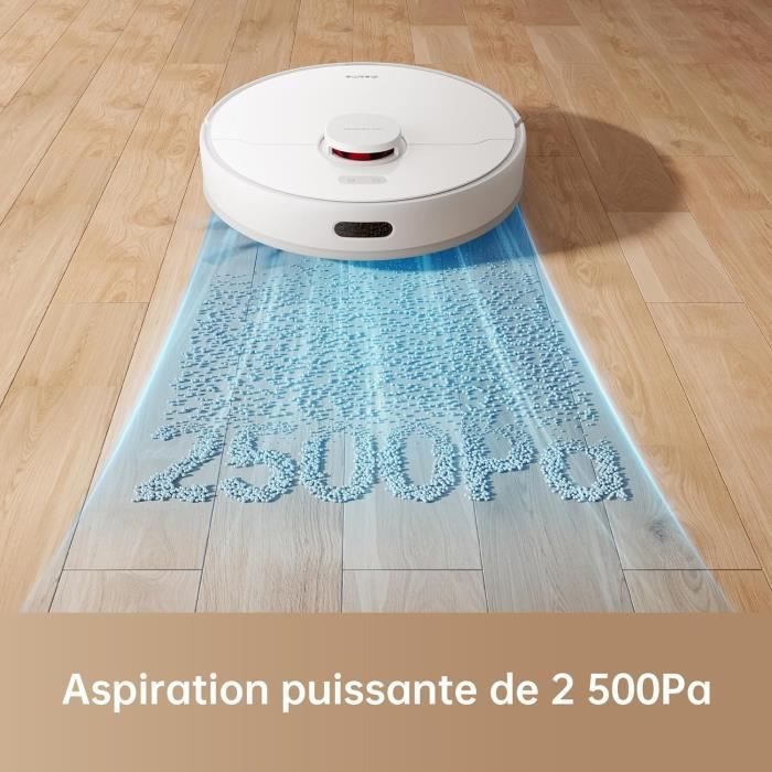 DREAME F9 Pro - Aspirateur Robot Laveur - 150 min - 2500 Pa aspiration  - bac 570 ml