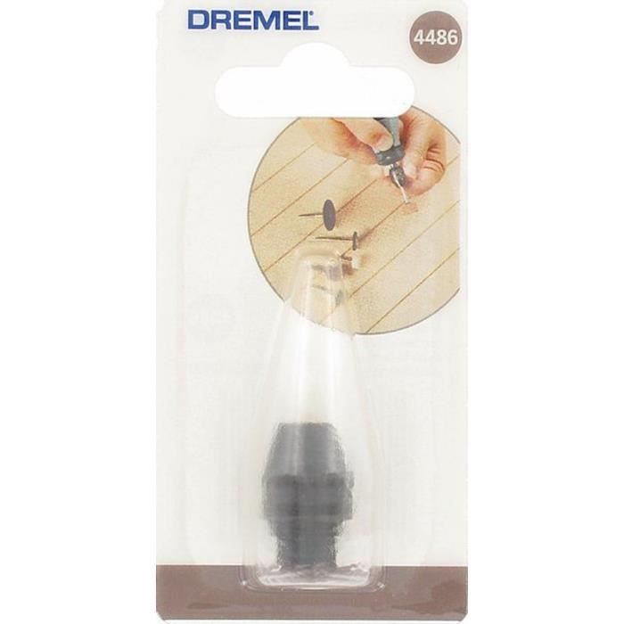 Mandrin Universel Autoserrant - DREMEL - 4486 - Accessoires de perçage - Changement facile