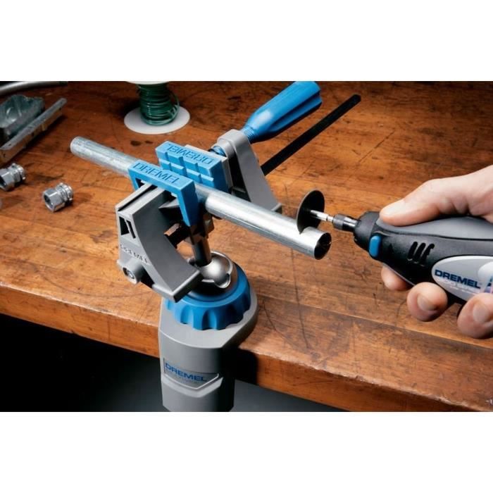 Etau - DREMEL - Multi-Vise 3 en 1 - Rotation 360° - Inclinaison 50°