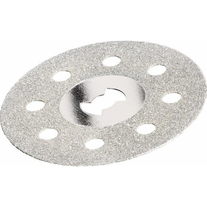 Disque diamant a tronçonner DREMEL S545 - Ø 38mm - Découpe de Faience/Porcelaine/Céramique