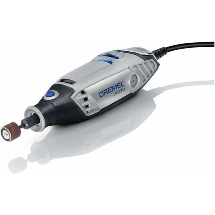 Outil rotatif Multifonction DREMEL 3000 (130 W, livré dans un coffret avec 1 sac et 15 accessoires)