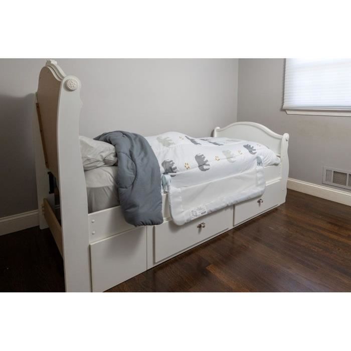 Barriere de lit Dreambaby Maggie  - lits encastrés et aux lits plats- Mesurant 110 cm de large et 50 cm de haut