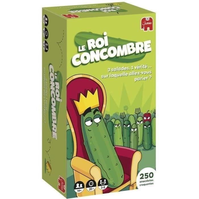 LE ROI CONCOMBRE - Jeu de société - DUJARDIN - Identifiez les anecdotes authentiques dans ce jeu de réflexion amusant !