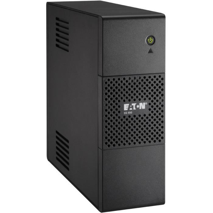 Onduleur Tour - Eaton - 5S - Line-Interactive UPS - 550VA - 4 prises IEC 10A - Parafoudre - Port USB - 5S500I