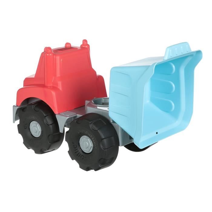 Camion plage garni - ECOIFFIER - 33 cm - Accessoires inclus - Pour enfants a partir de 18 mois