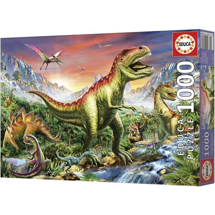 FOReT JURASSIQUE - Puzzle de 1000 pieces