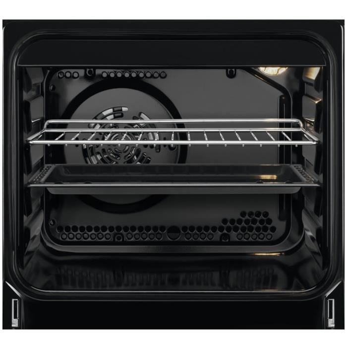 Cuisiniere multifonction a induction - Pyrolyse - ELECTROLUX - LKI648944K - 3 foyers - 7200 W - 60 x 60 cm - Noir