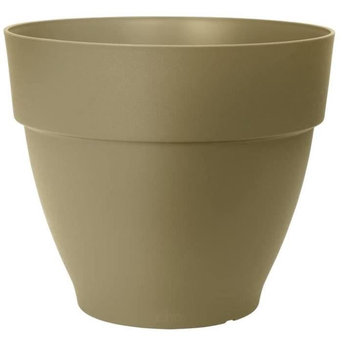 Pot De Fleurs Rond VIBIA - Plastique Réservoir - Ø47 - Vert