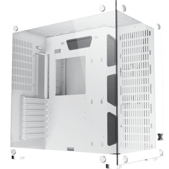 XIGMATEK Aquarius Plus Arctic ARGB (Blanc) - Boitier sans alimentation - Moyen tour - Format ATX