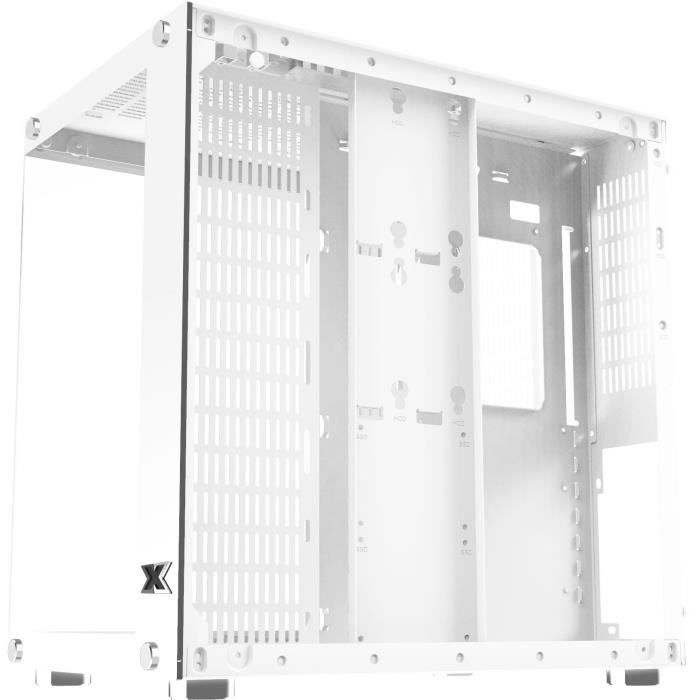 XIGMATEK Aquarius Plus Arctic ARGB (Blanc) - Boitier sans alimentation - Moyen tour - Format ATX