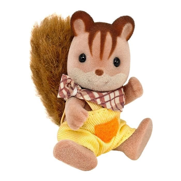 Famille écureuil roux - SYLVANIAN FAMILIES - Personnage miniature - Mixte - A partir de 3 ans