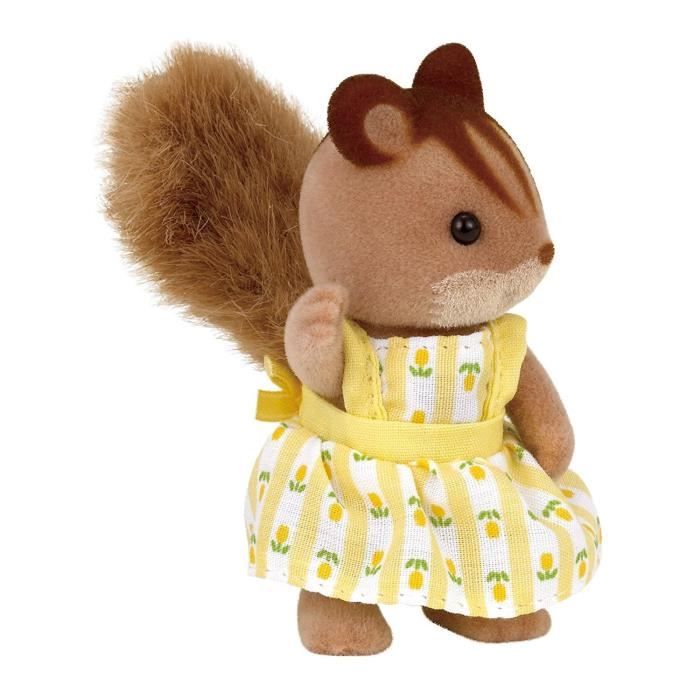 Famille écureuil roux - SYLVANIAN FAMILIES - Personnage miniature - Mixte - A partir de 3 ans