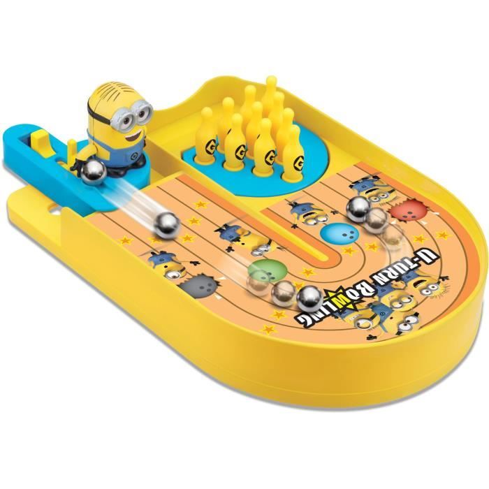 Jeu de Bowling - EPOCH GAMES - Minions U-turn Bowling - Réalise un Strike avec les Minions !