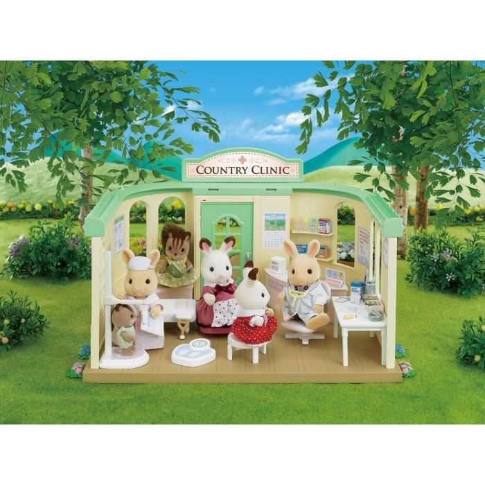 Cabinet médical miniature - SYLVANIAN FAMILIES - 5096 - Accessoires inclus