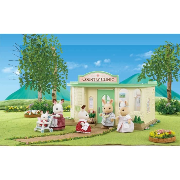 Cabinet médical miniature - SYLVANIAN FAMILIES - 5096 - Accessoires inclus