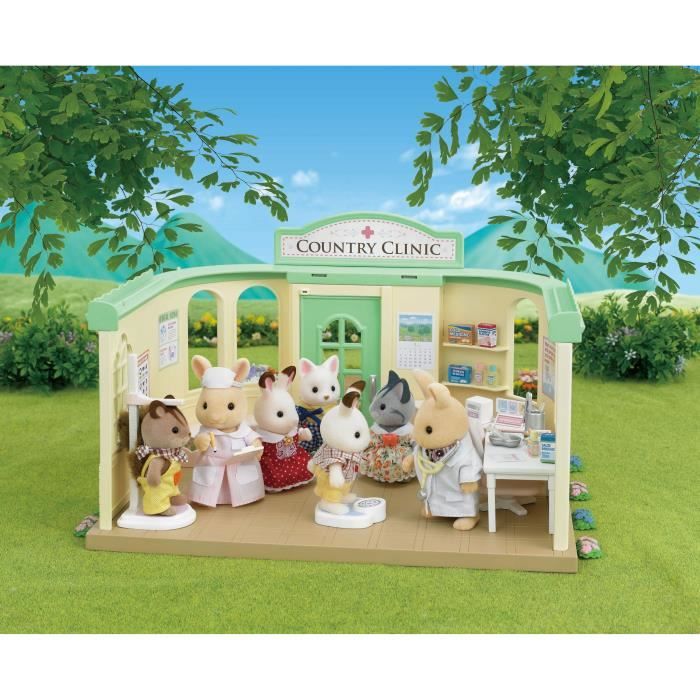 Cabinet médical miniature - SYLVANIAN FAMILIES - 5096 - Accessoires inclus