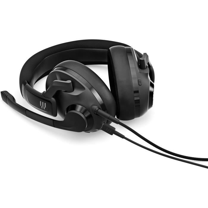 Casque Gamer EPOS H3 Hybrid noir - Réponse en fréquence 100 - 7500 Hz