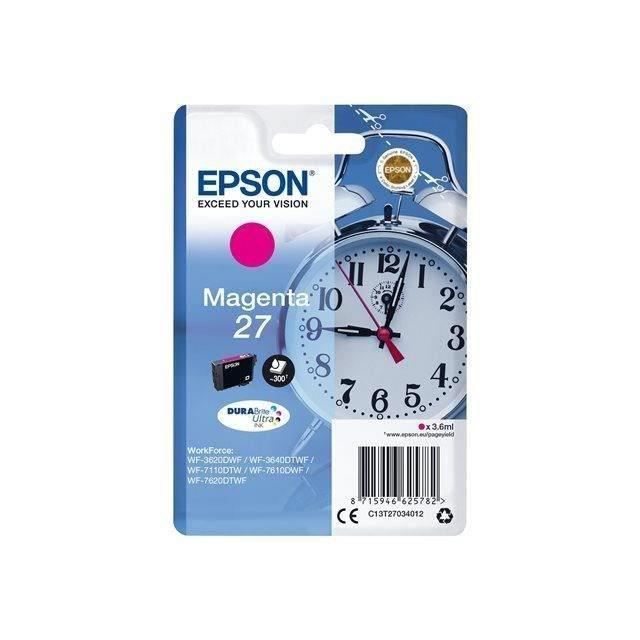 EPSON Cartouche d'encre T2703 Magenta - Réveil (C13T27034012)