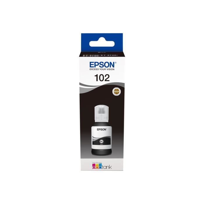 Cartouche d'encre Epson 102 EcoTank BK Ink Bottle