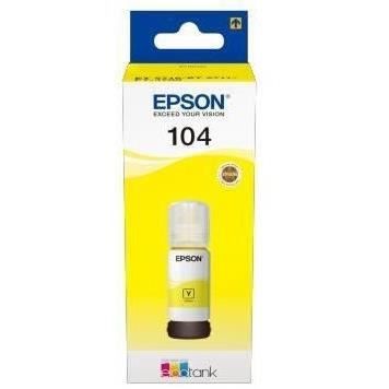 Cartouche d'encre Epson ECOTANK 104 JAUNE