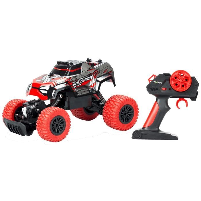 Voiture télécommandée tout-terrain X-WILDFIRE - EXOST - Rouge et noir - A partir de 5 ans