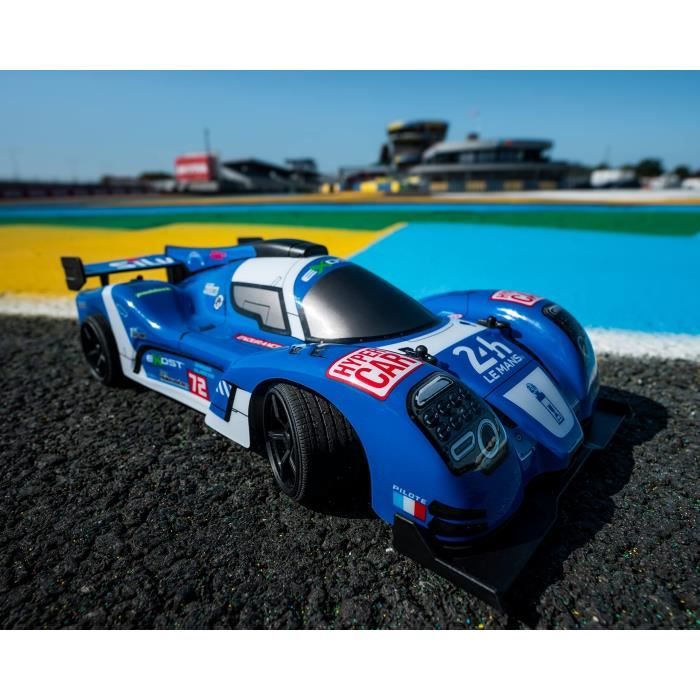 Voiture télécommandée - Exost Cross - Hypercar 24h du Mans 1:14 - Pneus Course - Bleu