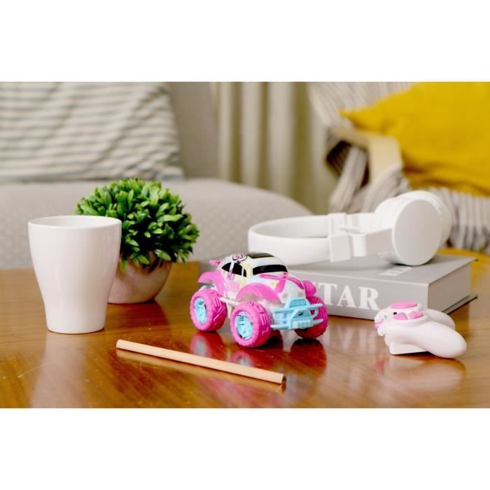 Voiture télécommandée tout-terrain rose EXOST MINI PIXIE - Format mini 14 cm - Des 5 ans