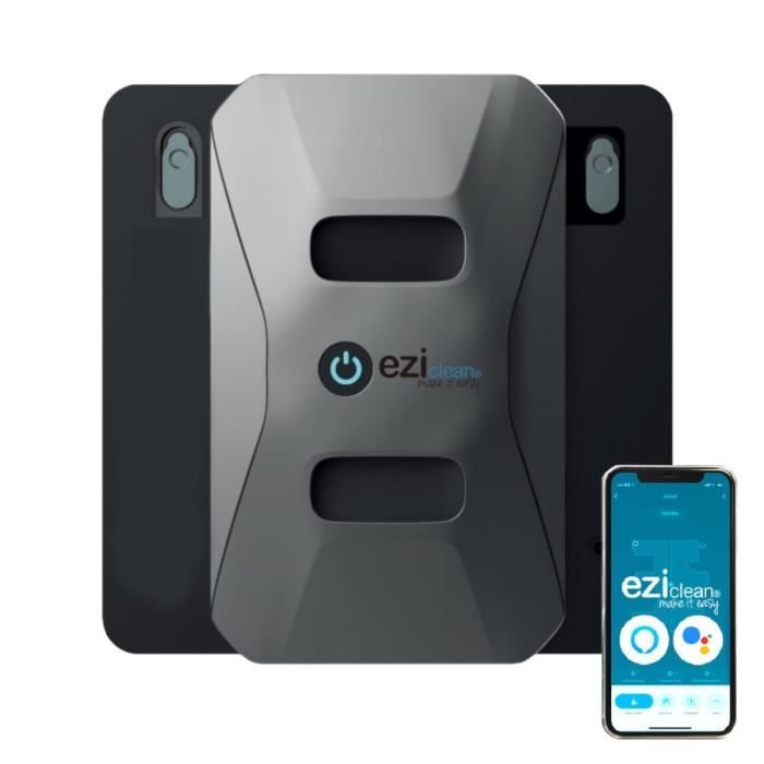 Robot Lave-vitres EZICLEAN Windobot S6 ULTRA - Rapide, Puissant et Silencieux - 2 diffuseurs automatiques pour un nettoyage efficace