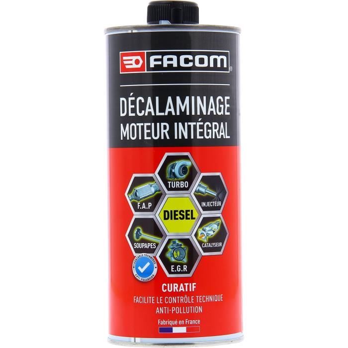 Huile-Additif decalaminage moteur integral diesel curatif - FACOM  - 1L