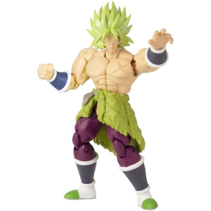 Figurine Dragon Stars - BANDAI - Broly Super Saiyan - 17cm - 16 points d'articulation