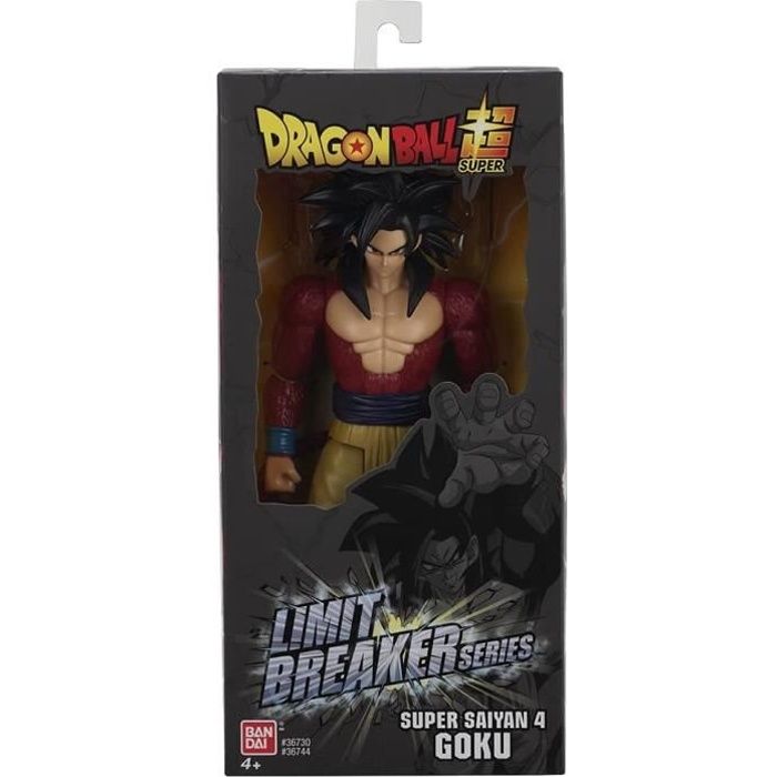 Figurine géante Dragon Ball Limit Breaker - Super Saiyan 4 Goku - Bandai