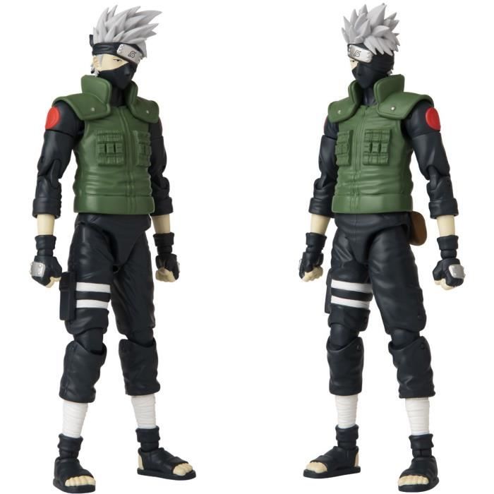 Figurine Anime Heroes 17 cm - Kakashi Hatake - Naruto Shippuden - BANDAI