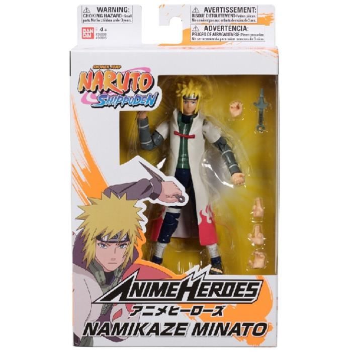 Figurine Namikaze Minato - Naruto Shippuden - Anime Heroes 17 cm - Bandai