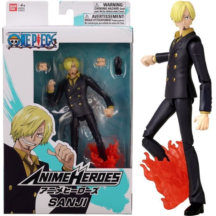 Figurine Anime Heroes 17 cm Sanji - BANDAI One Piece