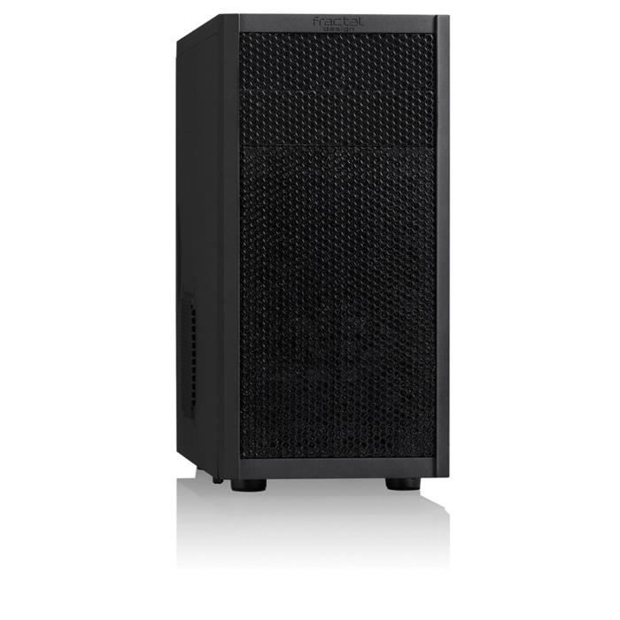 FRACTAL DESIGN BOITIER PC Core 1000 - Mini Tour - USB 3.0 - Noir - Format Micro ATX (FD-CA-CORE-1000-USB3-BL)