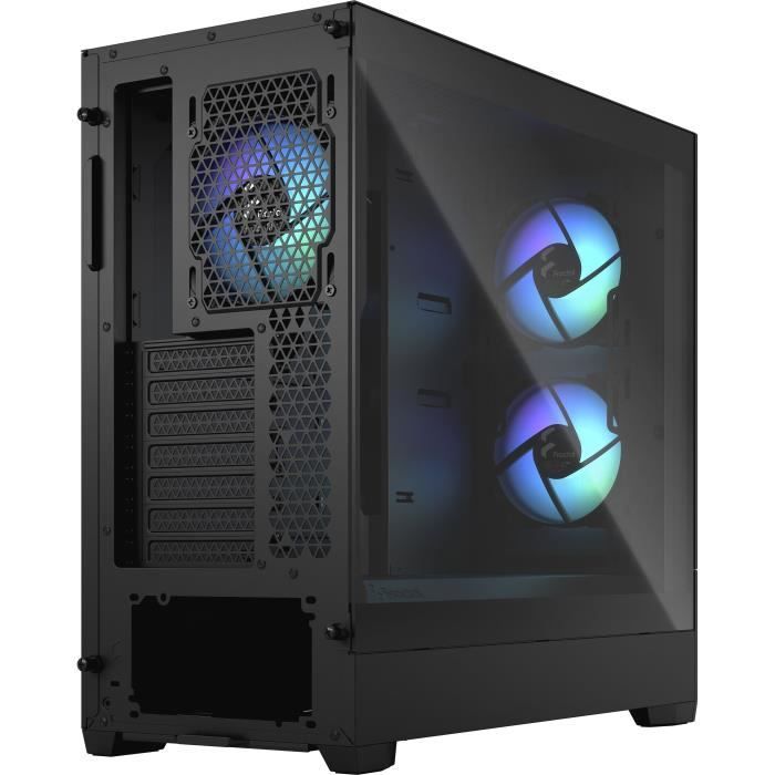 Boîtier PC - FRACTAL DESIGN - Pop Air RGB Black TG - Noir (FD-C-POR1A-06)