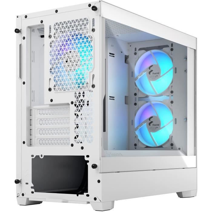 FRACTAL DESIGN - Pop Mini Air RGB White TG - Boîtier PC - Blanc (FD-C-POR1M-01)