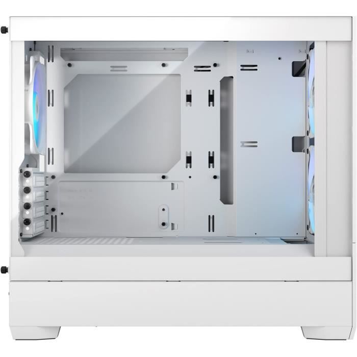 FRACTAL DESIGN - Pop Mini Air RGB White TG - Boîtier PC - Blanc (FD-C-POR1M-01)