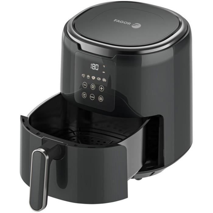 Friteuse sans huile - FAGOR - Airfryer FG4210 - 4.2 L - 1300 W - Ecran tactile - 5 pré-réglages de cuisson - Minuterie - Noir