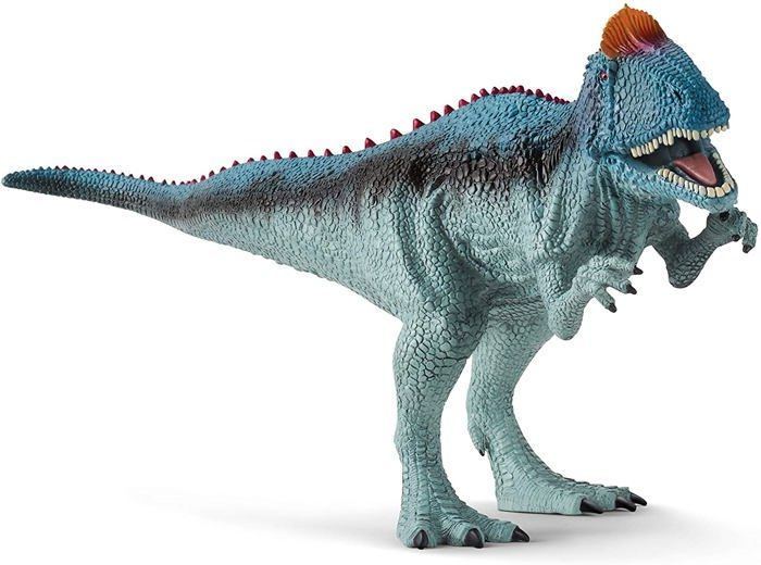 Figurine Cryolophosaure - SCHLEICH - Dinosaurs - Modele violet - Pour enfants de 3 ans et plus