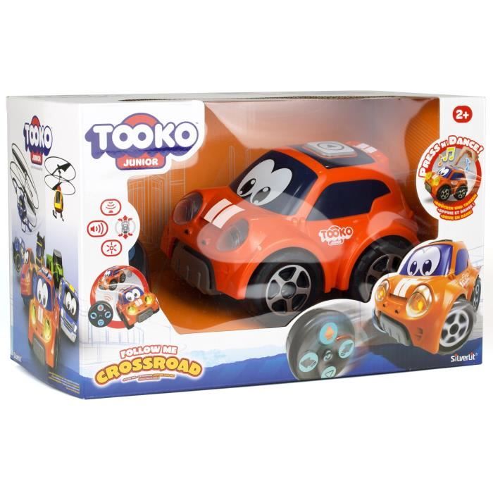 Voiture Télécommandée TOOKO Junior Follow me - Des 2 ans - Batterie - Multicolore