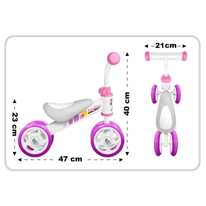 MA PREMIERE DRAISIENNE BABY WALKER SKIDS CONTROL FILLE