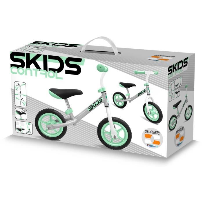 Draisienne grise et turquoise - SKIDS CONTROL