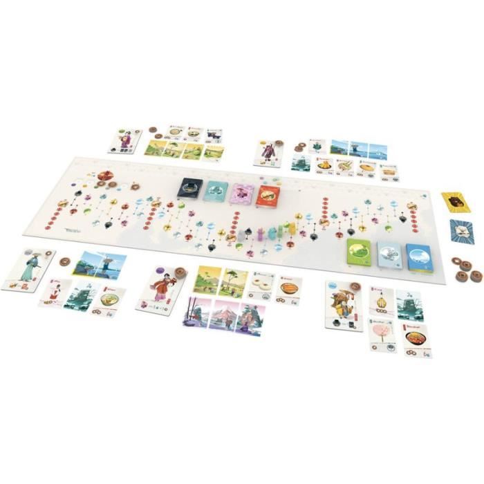 Tokaido : 10eme Anniversaire - Asmodee - Jeu de parcours et de collection - Des 8 ans