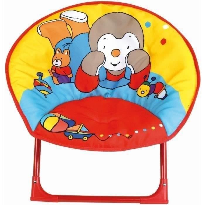 Siege lune T'Choupi pliable pour enfant - FUN HOUSE