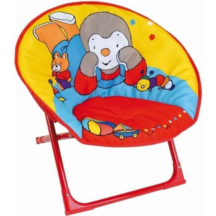 Siege lune T'Choupi pliable pour enfant - FUN HOUSE