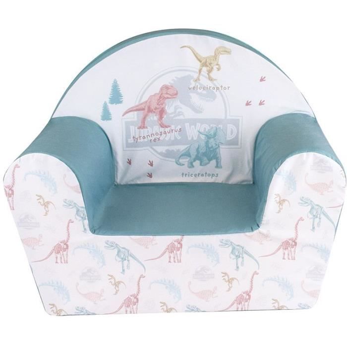 Fauteuil Club dinosaures - FUN HOUSE - Jurassic World - Pour enfant - l.52 x P.33 x H.42 cm