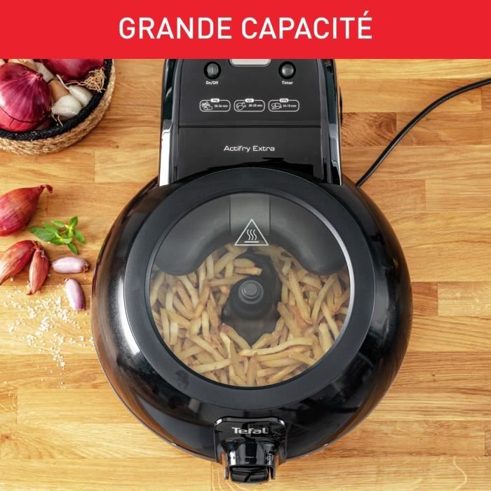 TEFAL Actifry Friteuse sans huile, 1,2 kg, Régulation de la température, Pâle de brassage, Fabriqué en France, air fryer FZ722815